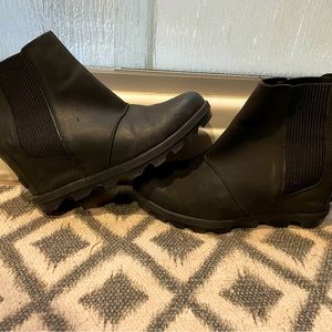 ❤️ Sorel Joan of Arctic wedge chelsea boots
